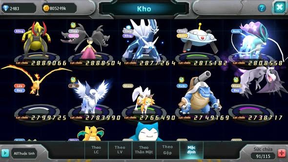 MÃ : #TTS5366 - S1380 - V11 - PALKIA CỘNG HƯỞNG FULL SS CỰC CHẤT  HOOH DYNAMAX WHITE BÁ CHỦ UNVOA THẦN GIÓ BC MEW GIÁP BC CẶP LATI BC