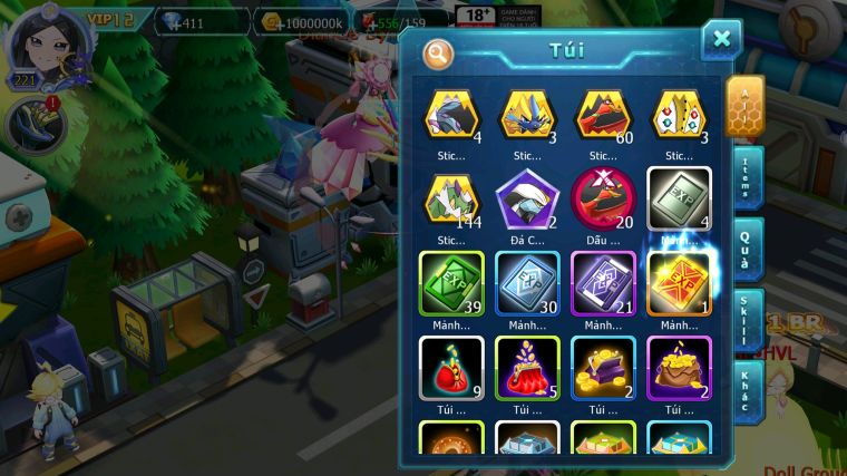 MÃ : #TTS5379 - S1464 - TOP 46 - V12 - DIANCIE DYNAMAX UNVOA WHITE BC HOOH SAKATAKA BC NHIỀU PET HT