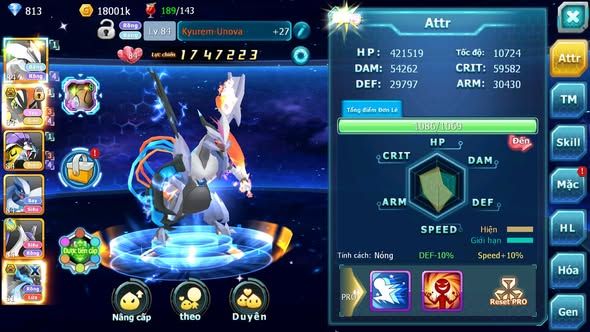 MÃ : #TTS5385 - S1808 - TOP 20 - V5 - UNVOA TAPU KOKO BÁ CHỦ RAIKOU LUGIA NHIỀU PET HT