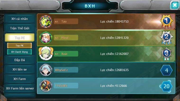 MÃ : #TTS5385 - S1808 - TOP 20 - V5 - UNVOA TAPU KOKO BÁ CHỦ RAIKOU LUGIA NHIỀU PET HT