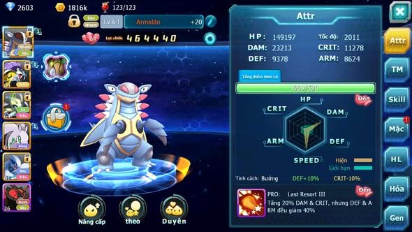 MÃ : #TTS5384 - S1858 - V5 - TOP44 - AMDLO RAIKOU CELEBI LUGIA GOODRA