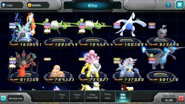 MÃ : #TTS5382 - S1795 - TOP 25 - V5 - 258 SÁCH - UNVOA CẶP LATI LUGIA SHADOWLUGIA ZEVIL