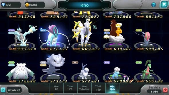 MÃ : #TTS5382 - S1795 - TOP 25 - V5 - 258 SÁCH - UNVOA CẶP LATI LUGIA SHADOWLUGIA ZEVIL