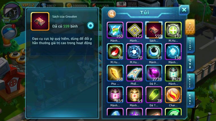 MÃ : #TTS5381 - S1361 - HOOH DYNAMAX PALKIA BC DIANCIE BC QVLD BC RẮN BĂNG BC THẦN GIÓ BC