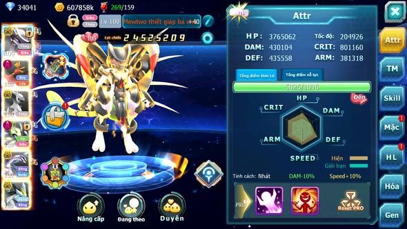 MÃ : #TTS5387 - S1353 - TOP13 - V12 - 400 SÁCH - MEW GIÁP BÁ CHỦ BUILD CỰC CHẤT FULL SS HOOH DYNAMAX ARC THÉP NHIỀU PET BC