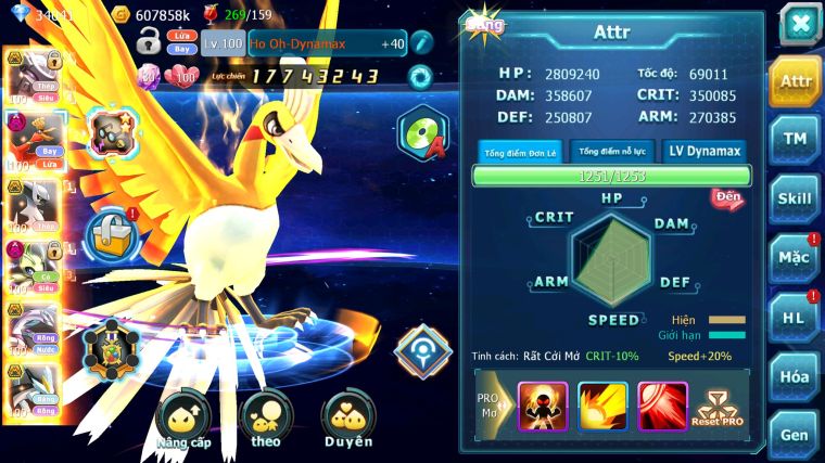 MÃ : #TTS5387 - S1353 - TOP13 - V12 - 400 SÁCH - MEW GIÁP BÁ CHỦ BUILD CỰC CHẤT FULL SS HOOH DYNAMAX ARC THÉP NHIỀU PET BC