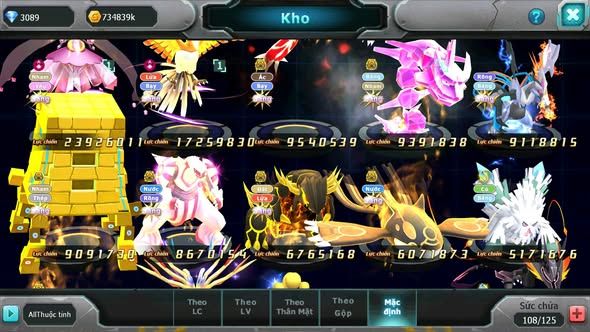 MÃ : #TTS5391 - S1296 - TOP 35 - V12 - DIANCIE CỘNG HƯỞNG DYNAMAX HOOH DYNAMAX YVETAL BÁ CHỦ RẮN BĂNG BC NHIỀU PET BÁ CHỦ