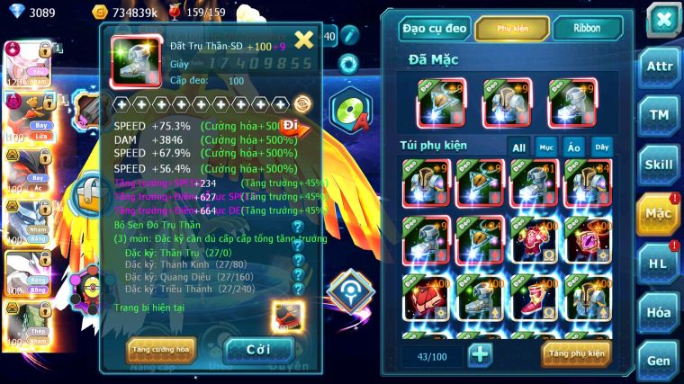 MÃ : #TTS5391 - S1296 - TOP 35 - V12 - DIANCIE CỘNG HƯỞNG DYNAMAX HOOH DYNAMAX YVETAL BÁ CHỦ RẮN BĂNG BC NHIỀU PET BÁ CHỦ