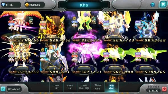 MÃ : #TTS5409 - S1366 - V11 - HOOH CỘNG HƯỞNG DYNAMAX FULL SS QVLD BÁ CHỦ THẦN GIÓ BC UNVOA WB BÁ CHỦ MEW GIÁP BC CẶP LATI BC NHIỀU PET HT