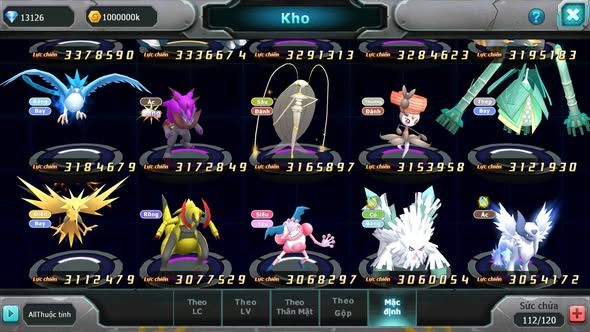 MÃ : #TTS5409 - S1366 - V11 - HOOH CỘNG HƯỞNG DYNAMAX FULL SS QVLD BÁ CHỦ THẦN GIÓ BC UNVOA WB BÁ CHỦ MEW GIÁP BC CẶP LATI BC NHIỀU PET HT