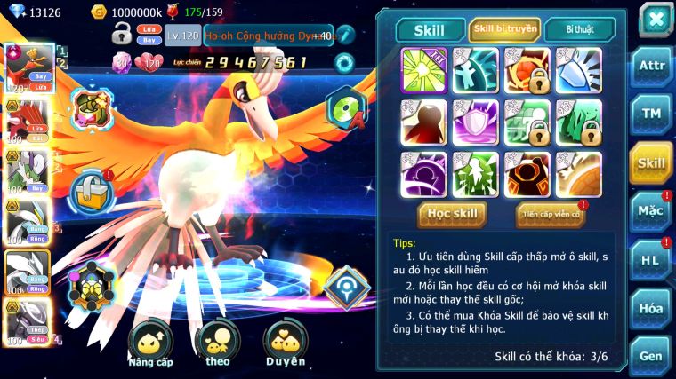 MÃ : #TTS5409 - S1366 - V11 - HOOH CỘNG HƯỞNG DYNAMAX FULL SS QVLD BÁ CHỦ THẦN GIÓ BC UNVOA WB BÁ CHỦ MEW GIÁP BC CẶP LATI BC NHIỀU PET HT