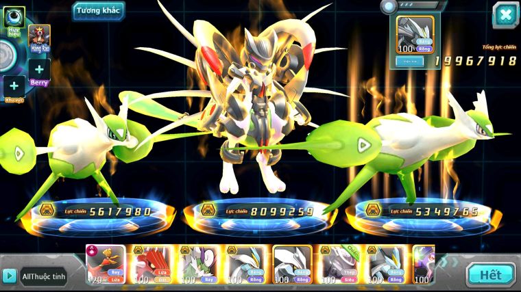 MÃ : #TTS5409 - S1366 - V11 - HOOH CỘNG HƯỞNG DYNAMAX FULL SS QVLD BÁ CHỦ THẦN GIÓ BC UNVOA WB BÁ CHỦ MEW GIÁP BC CẶP LATI BC NHIỀU PET HT