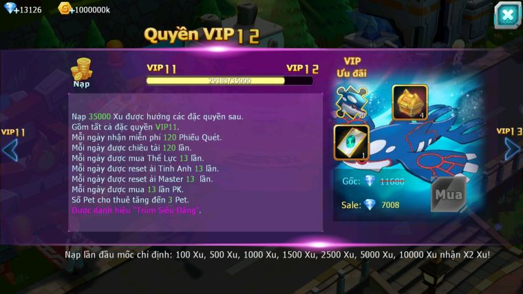 MÃ : #TTS5409 - S1366 - V11 - HOOH CỘNG HƯỞNG DYNAMAX FULL SS QVLD BÁ CHỦ THẦN GIÓ BC UNVOA WB BÁ CHỦ MEW GIÁP BC CẶP LATI BC NHIỀU PET HT