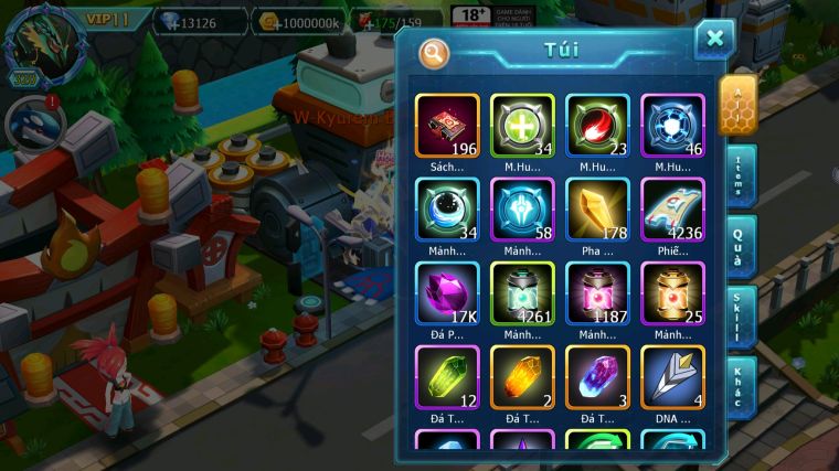 MÃ : #TTS5409 - S1366 - V11 - HOOH CỘNG HƯỞNG DYNAMAX FULL SS QVLD BÁ CHỦ THẦN GIÓ BC UNVOA WB BÁ CHỦ MEW GIÁP BC CẶP LATI BC NHIỀU PET HT