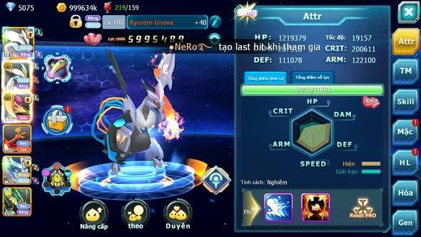 MÃ : #TTS5414 - S407 - UNVOA WHITE BC VỊT BẦU BC HOOH RAYQUAZA THẦN GIÓ NHIỀU PET HT