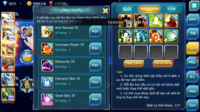 MÃ : #TTS5414 - S407 - UNVOA WHITE BC VỊT BẦU BC HOOH RAYQUAZA THẦN GIÓ NHIỀU PET HT