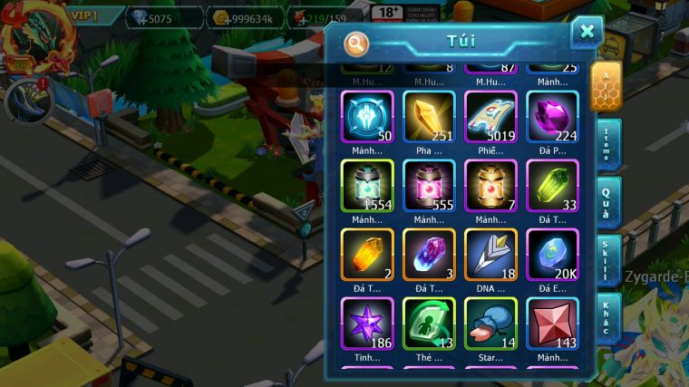 MÃ : #TTS5414 - S407 - UNVOA WHITE BC VỊT BẦU BC HOOH RAYQUAZA THẦN GIÓ NHIỀU PET HT