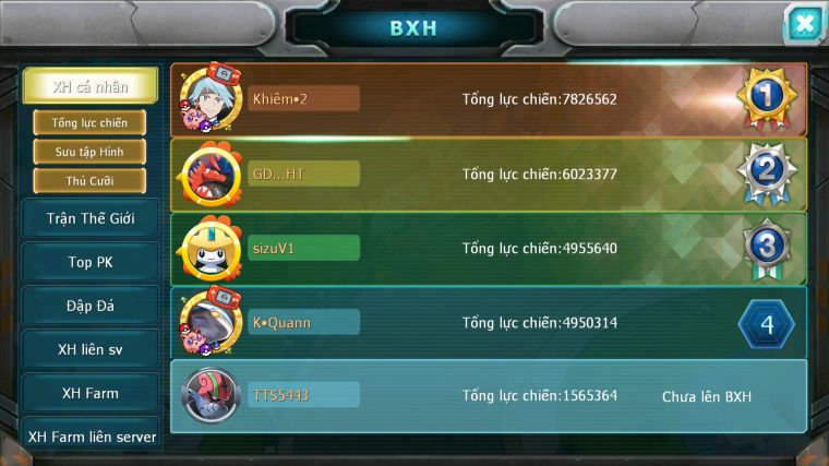 MÃ : #TTS5443 - S1850 - V4 - LUGIA AMDLO RAIKOU GIRATINA GOODRA VICTINI