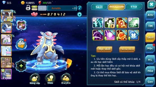 MÃ : #TTS5447 - S1851 - TOP25 V4 - AMDLO LUGIA GOODRA RAIKOU ĐUA TOP NGON