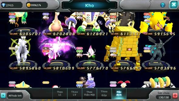 MÃ : #TTS5460 - S1123 - TOP11 - 773 SÁCH 27K KC - HOOH CỘNG HƯỞNG DYNAMAX LC KHỦNG RAYQUAZA BC PALKIA BC WB BC CẶP CÁ BC NHIỀU PET HT