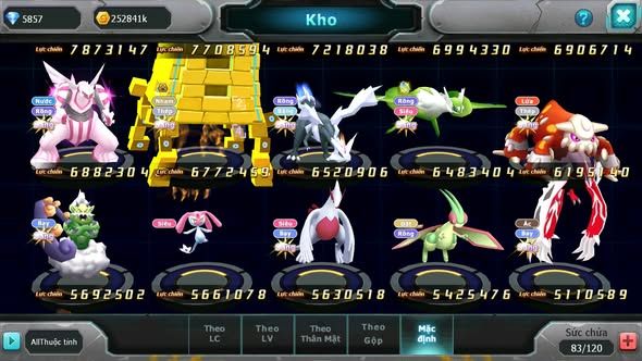 MÃ : #TTS5458 - S1288 - TOP 10 - V14 - WHITE KUYREM CỘNG HƯỞNG DYNAMAX  FULL SS CỰC BÁ BLACK CỘNG HƯỞNG DYNAMAX DIANCIE BC NHIỀU PET HT