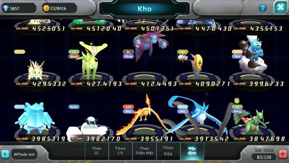 MÃ : #TTS5458 - S1288 - TOP 10 - V14 - WHITE KUYREM CỘNG HƯỞNG DYNAMAX  FULL SS CỰC BÁ BLACK CỘNG HƯỞNG DYNAMAX DIANCIE BC NHIỀU PET HT