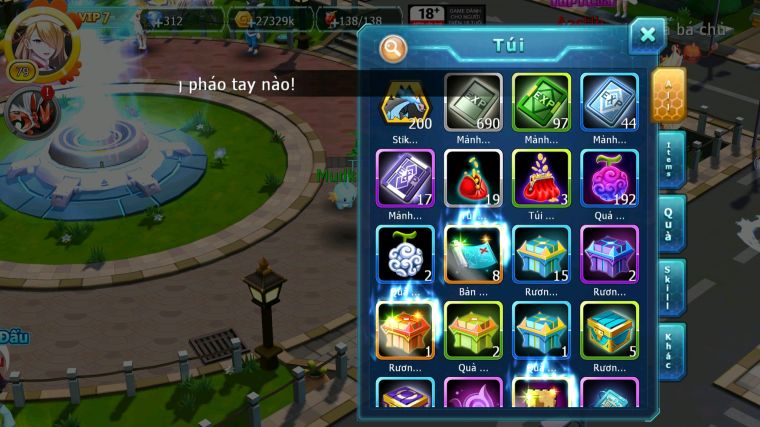 MÃ : #TTS5457 - S1848 - V7 - TOP 20 - UNVOA MES RAIKOU ĐUA TOP NGON