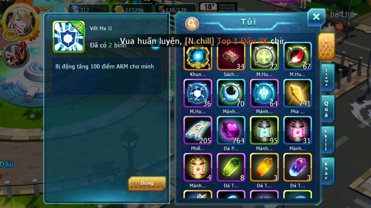 MÃ : #TTS5457 - S1848 - V7 - TOP 20 - UNVOA MES RAIKOU ĐUA TOP NGON