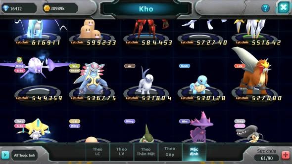 MÃ : #TTS5465 - S1800 - V4 - 16K KC - TOP11 - 627 SÁCH -QUÁI VẬT BIỂN CẢ BÁ CHỦ KYOGRE THẦN GIÓ NHIỀU PET HT