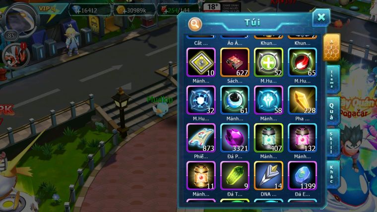 MÃ : #TTS5465 - S1800 - V4 - 16K KC - TOP11 - 627 SÁCH -QUÁI VẬT BIỂN CẢ BÁ CHỦ KYOGRE THẦN GIÓ NHIỀU PET HT