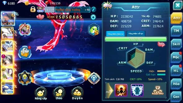 MÃ : #TTS5468 - S1704 - TOP 15 - V13 - YVETAL CỘNG HƯỞNG PK CỰC ĐÃ UNVOA RẮN BĂNG BC ARC DYANAMX