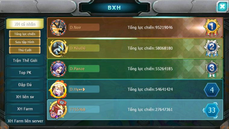 MÃ : #TTS5468 - S1704 - TOP 15 - V13 - YVETAL CỘNG HƯỞNG PK CỰC ĐÃ UNVOA RẮN BĂNG BC ARC DYANAMX