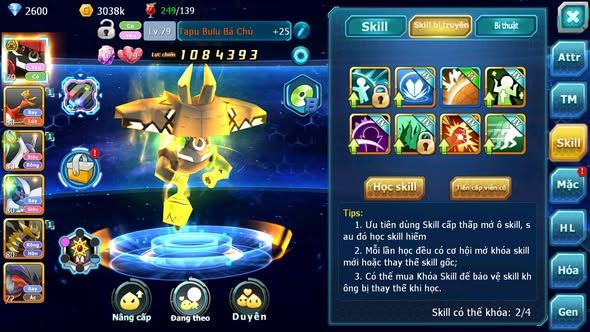 MÃ : #TTS5475 - S1822 - TOP 43 V8 - TAPU BULU BÁ CHỦ HOOH CẶP LATI NHIỀU PET HT
