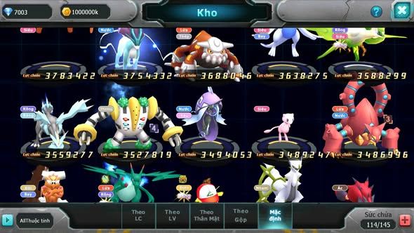 MÃ : #TTS5479 - S1162 - TOP35 - V7 - PALKIA CỘNG HƯỞNG HOOH CỘNG HƯỞNG DYNAMAX RAYQUAZA CẶP CÁ BC MEWTWO Y CH NHIỀU PET HT