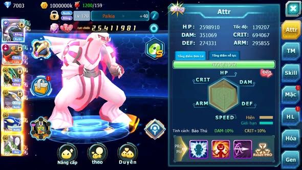 MÃ : #TTS5479 - S1162 - TOP35 - V7 - PALKIA CỘNG HƯỞNG HOOH CỘNG HƯỞNG DYNAMAX RAYQUAZA CẶP CÁ BC MEWTWO Y CH NHIỀU PET HT
