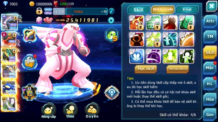 MÃ : #TTS5479 - S1162 - TOP35 - V7 - PALKIA CỘNG HƯỞNG HOOH CỘNG HƯỞNG DYNAMAX RAYQUAZA CẶP CÁ BC MEWTWO Y CH NHIỀU PET HT