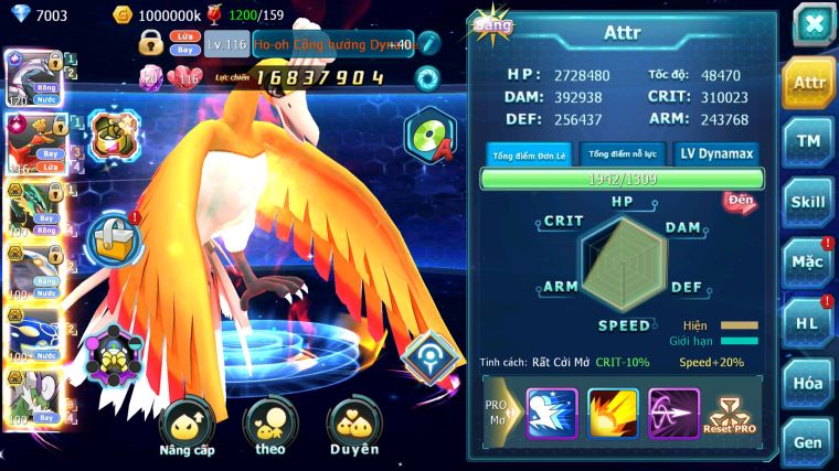 MÃ : #TTS5479 - S1162 - TOP35 - V7 - PALKIA CỘNG HƯỞNG HOOH CỘNG HƯỞNG DYNAMAX RAYQUAZA CẶP CÁ BC MEWTWO Y CH NHIỀU PET HT