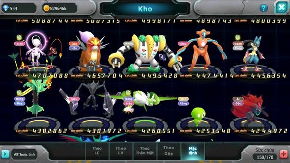 MÃ : #TTS5477 - S1386 - TOP44 - V13 - DIANCIE CỘNG HƯỞNG DYNAMAX LC KHỦNG UNVOA WB BÁ CHỦ TAPUFINI BC NHIỀU PET BC