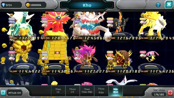 MÃ : #TTS5481 - S50 - TOP 2 ALL -  V16 - DIANCIE CỘNG HƯỞNG DYANMAX HOOH CỘNG HƯỞNG DYANAMX LC KHỦNG NHIỀU PET BC CÓ MEGA NEC HOOPA