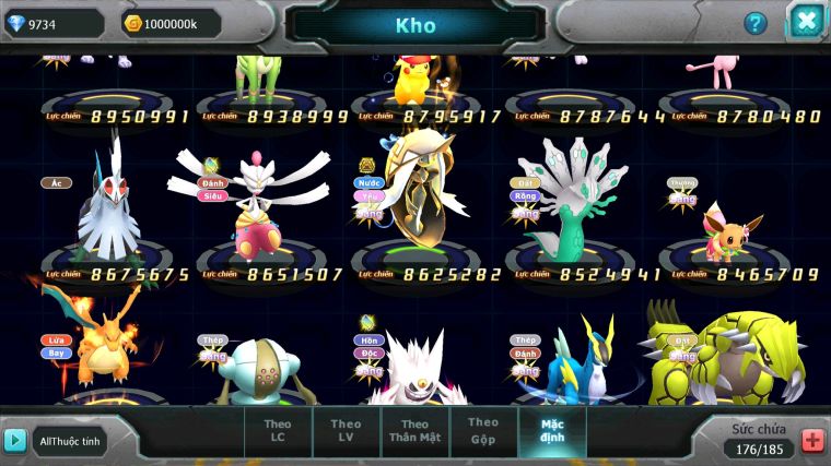 MÃ : #TTS5481 - S50 - TOP 2 ALL -  V16 - DIANCIE CỘNG HƯỞNG DYANMAX HOOH CỘNG HƯỞNG DYANAMX LC KHỦNG NHIỀU PET BC CÓ MEGA NEC HOOPA