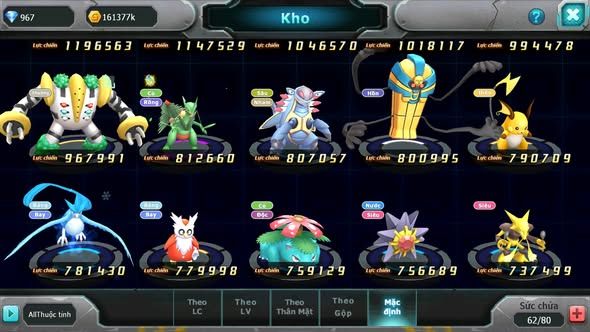 MÃ : #TTS5490 - S1806 - TOP 24 - QUÁI VẬT BIỂN CẢ BÁ CHỦ HOOH GROUDON WHITE