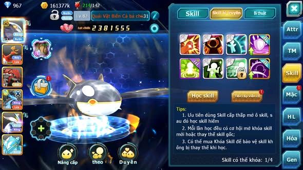 MÃ : #TTS5490 - S1806 - TOP 24 - QUÁI VẬT BIỂN CẢ BÁ CHỦ HOOH GROUDON WHITE