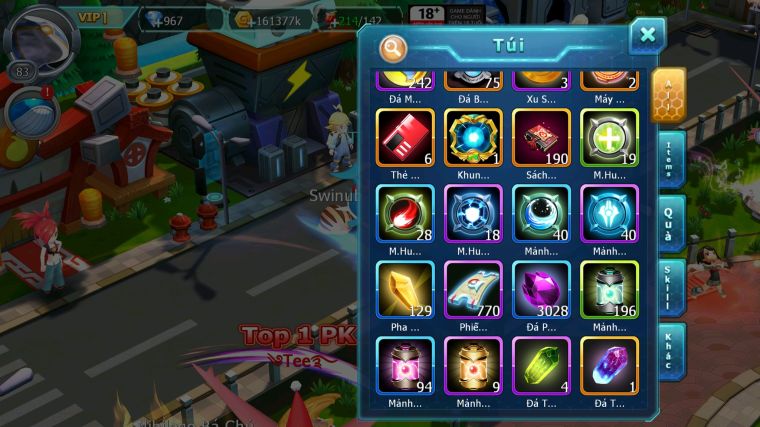 MÃ : #TTS5490 - S1806 - TOP 24 - QUÁI VẬT BIỂN CẢ BÁ CHỦ HOOH GROUDON WHITE