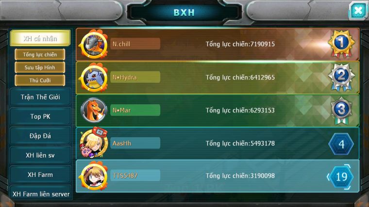 MÃ : #TTS5487 - S1848 - TOP19 - V9 - UNVOA MES RAIKOU LUGIA ĐUA TOP NGON