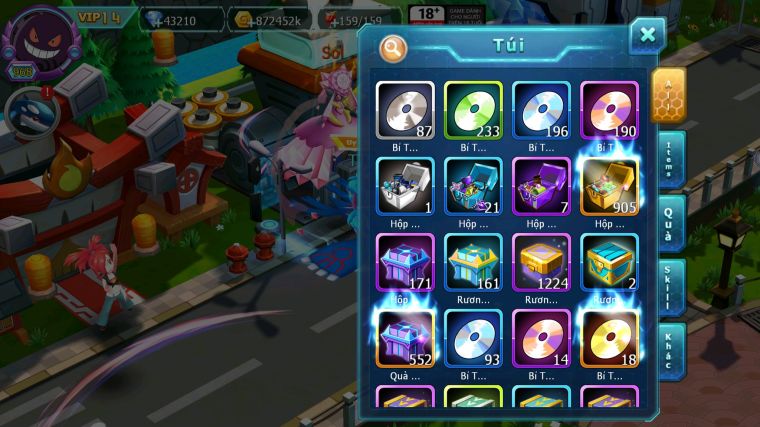 MÃ : #TTS5486 - S207 - TOP3 - V14 - 43K KC -DIANCIE  - HOOH - PALKIA - YVETAL CỘNG HƯỞNG 3 TEAM CỰC CHẤT
