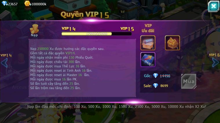 MÃ : #TTS5494 - S1619 - TOP13 - 1K7 SÁCH - V14 - 23K KC - HOOH BÁ CHỦ DYNAMAX YVETAL BÁ CHỦ THẦN GIÓ BC UNVOA QVLD BC CẶP L;ATI BC MEW GIÁP BC