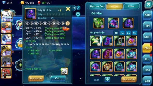 MÃ : #TTS5491 - S1213 - V4 - UNVOA HOOH LUGIA GIRATINA NHIỀU PET HT