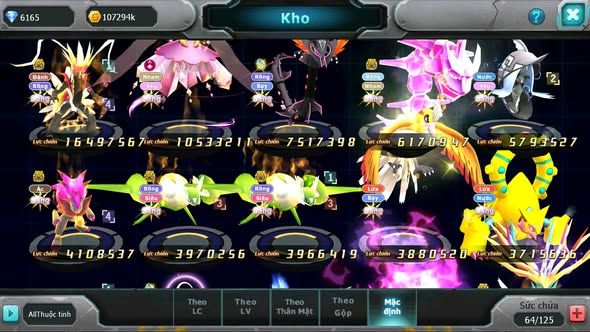 MÃ : #TTS5500 - S1607 - TOP39 - V14 - KORAIDON BÁ CHỦ DIANCIE DYANAMX RẮN BĂNG ZOROA BC CẶP LATI BC