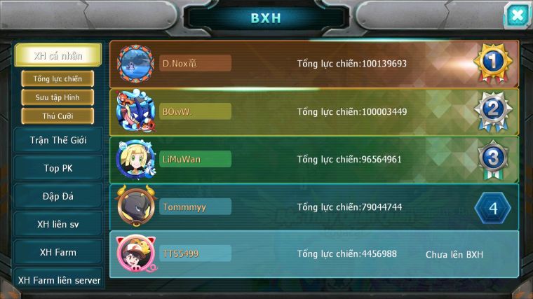 MÃ : #TTS5499 - S1697 - V7 - UNVOA LUGIA CẶP LATI