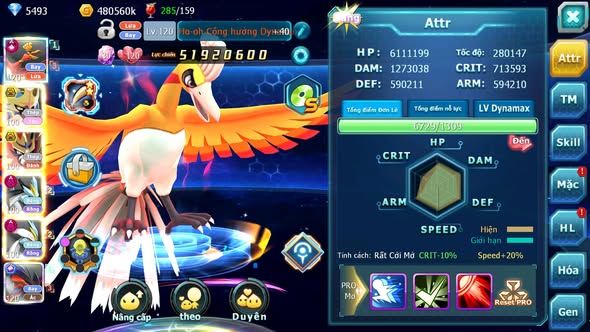 MÃ : #TTS5498 - S986 - TOP5 - V17 - HOOH CỘNG HƯỞNG DYANAMX YVETAL CH VUA KIẾM VUA KHIÊN BÁ CHỦ WB DYNAMAX UNVOA BC NGON LÀNH